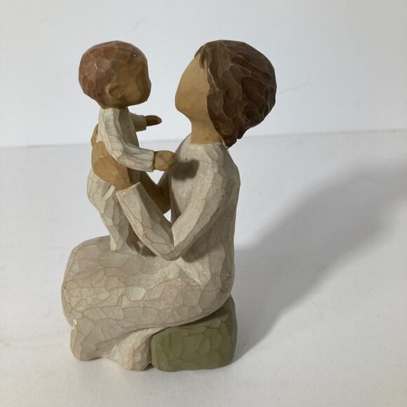 Vintage Demdaco Willow Tree Grandmother Child 2001 Susan Lordi 3 x 5.5" Tan - Picture 1 of 8